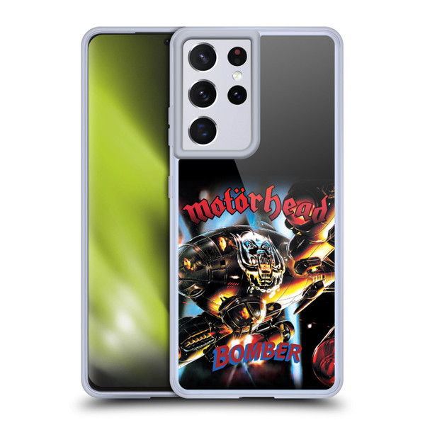 Motorhead Key Art Bomber Album Soft Gel Case for Samsung Galaxy S21 Ultra 5G