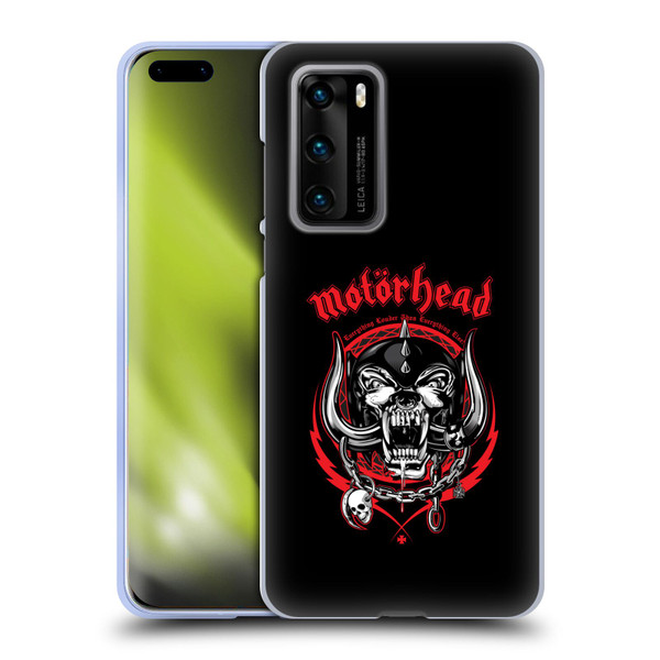 Motorhead Logo Everything Louder Than Everything Else Soft Gel Case for Huawei P40 5G