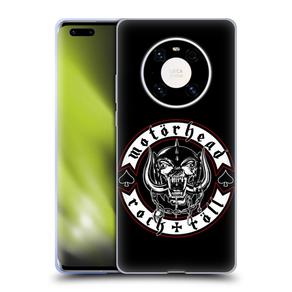 Motorhead Logo Rock & Roll Soft Gel Case for Huawei Mate 40 Pro 5G