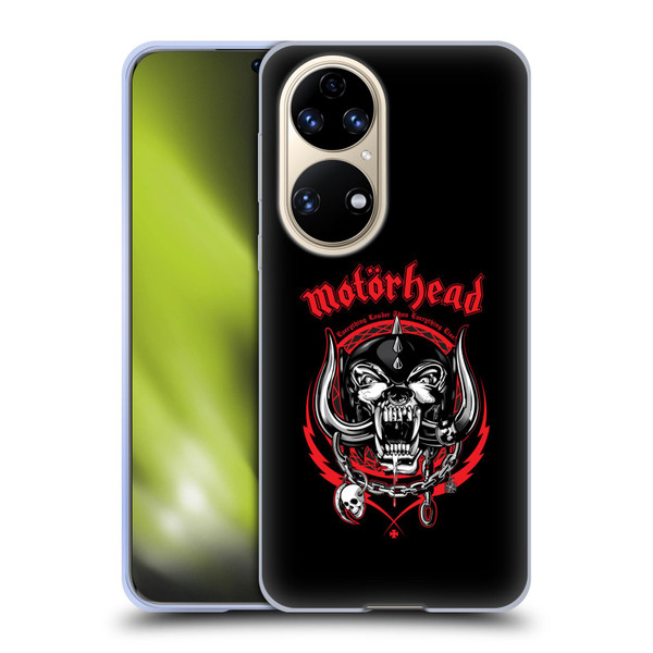 Motorhead Logo Everything Louder Than Everything Else Soft Gel Case for Huawei P50