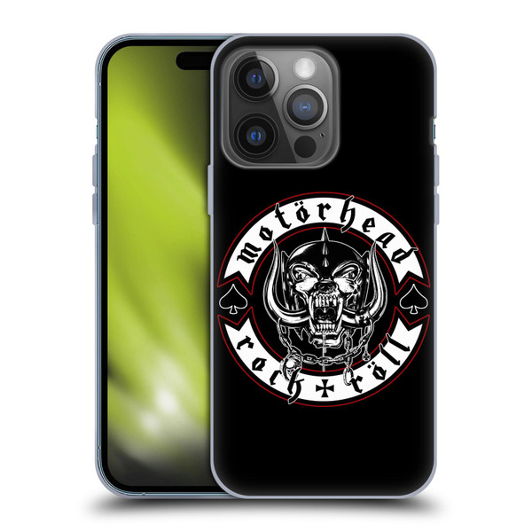 Motorhead Logo Rock & Roll Soft Gel Case for Apple iPhone 14 Pro