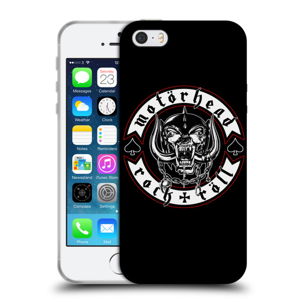 Motorhead Logo Rock & Roll Soft Gel Case for Apple iPhone 5 / 5s / iPhone SE 2016