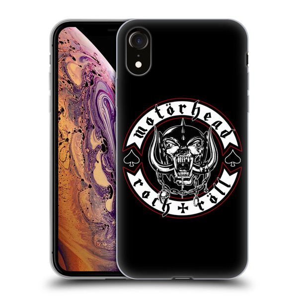 Motorhead Logo Rock & Roll Soft Gel Case for Apple iPhone XR