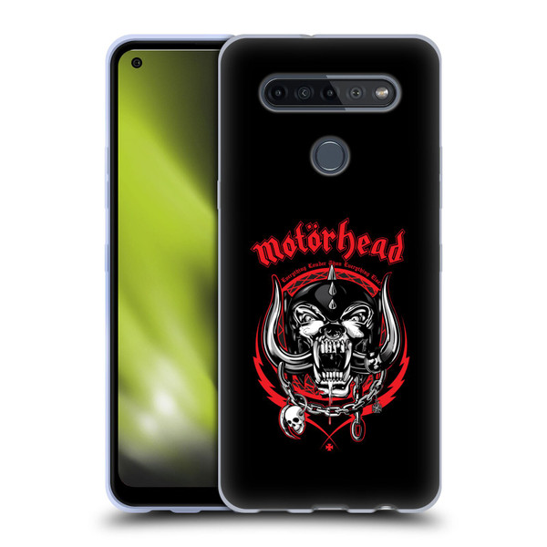 Motorhead Logo Everything Louder Than Everything Else Soft Gel Case for LG K51S