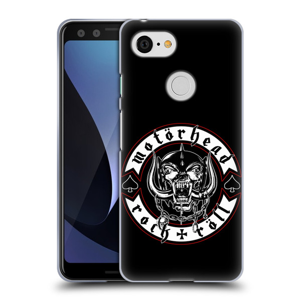 Motorhead Logo Rock & Roll Soft Gel Case for Google Pixel 3