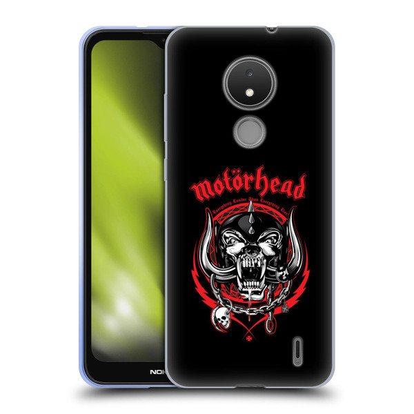 Motorhead Logo Everything Louder Than Everything Else Soft Gel Case for Nokia C21