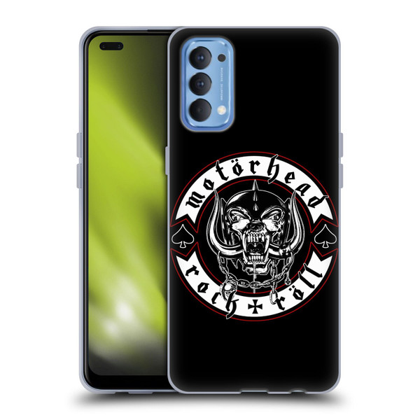 Motorhead Logo Rock & Roll Soft Gel Case for OPPO Reno 4 5G