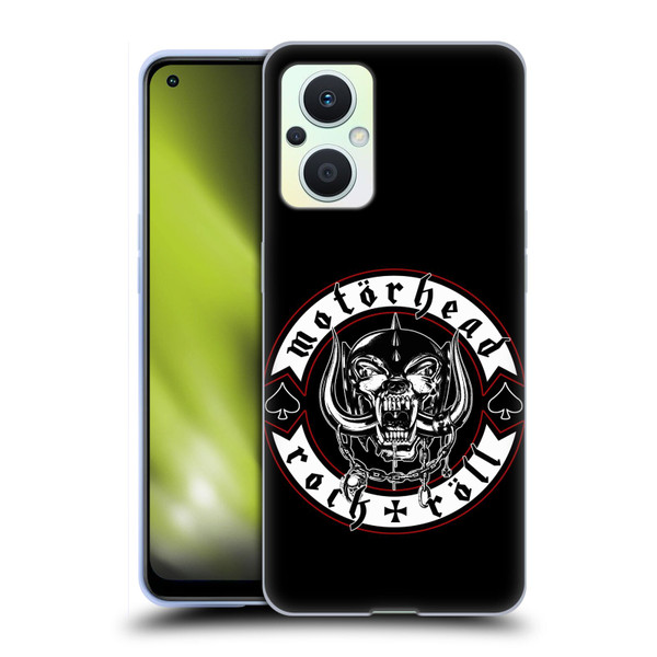 Motorhead Logo Rock & Roll Soft Gel Case for OPPO Reno8 Lite