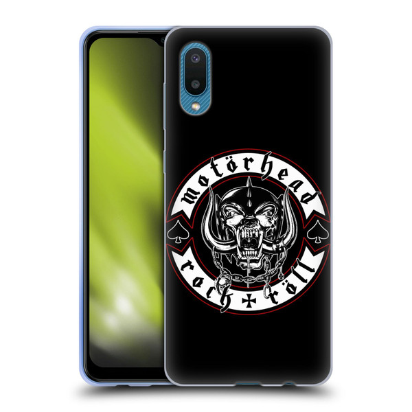 Motorhead Logo Rock & Roll Soft Gel Case for Samsung Galaxy A02/M02 (2021)