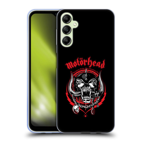 Motorhead Logo Everything Louder Than Everything Else Soft Gel Case for Samsung Galaxy A14 5G