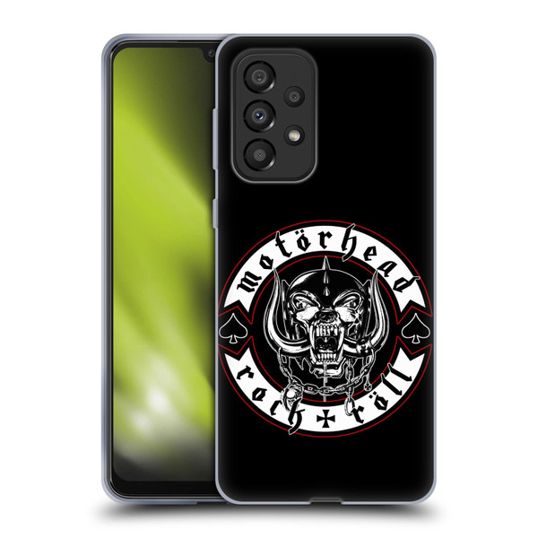 Motorhead Logo Rock & Roll Soft Gel Case for Samsung Galaxy A33 5G (2022)