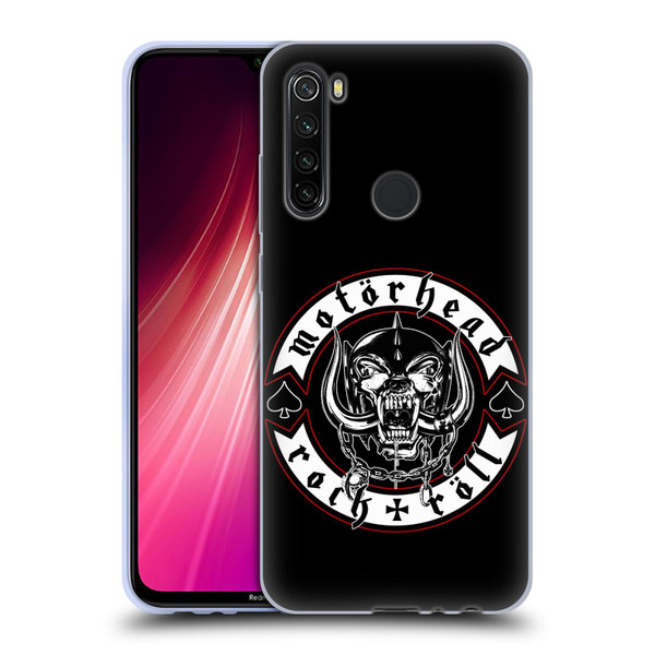 Motorhead Logo Rock & Roll Soft Gel Case for Xiaomi Redmi Note 8T