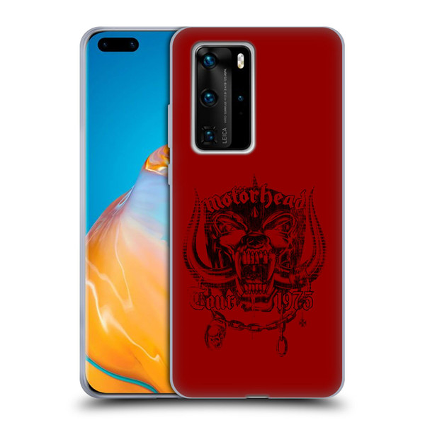 Motorhead Tours 1975 Soft Gel Case for Huawei P40 Pro / P40 Pro Plus 5G