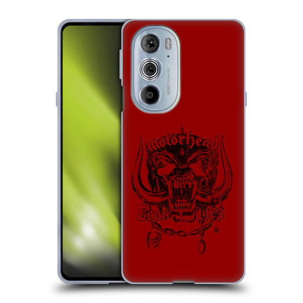Motorhead Tours 1975 Soft Gel Case for Motorola Edge X30