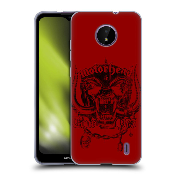 Motorhead Tours 1975 Soft Gel Case for Nokia C10 / C20