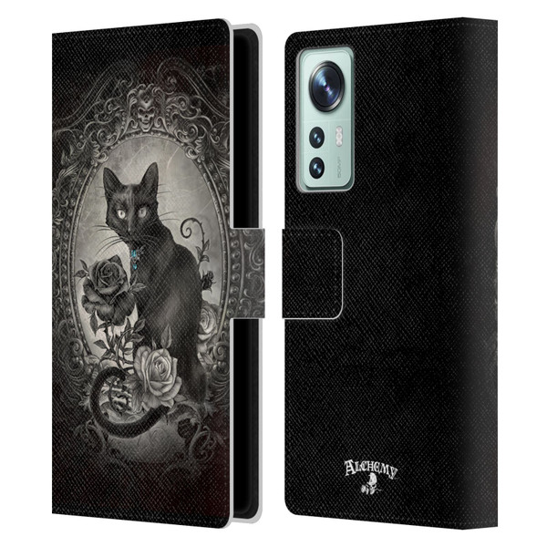 Alchemy Gothic Cats Paracelsus Leather Book Wallet Case Cover For Xiaomi 12
