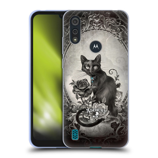 Alchemy Gothic Cats Paracelsus Soft Gel Case for Motorola Moto E6s (2020)