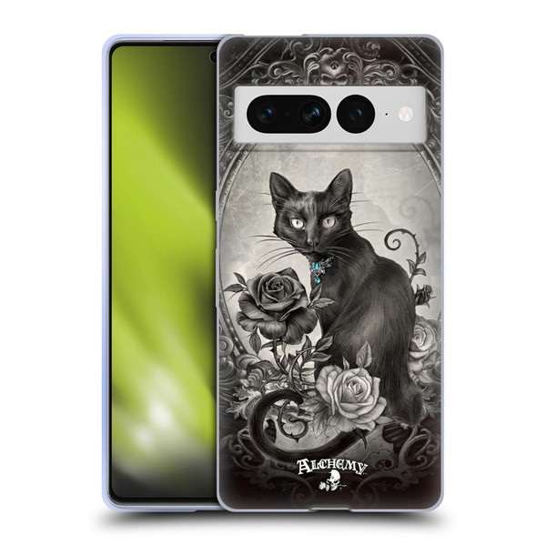 Alchemy Gothic Cats Paracelsus Soft Gel Case for Google Pixel 7 Pro