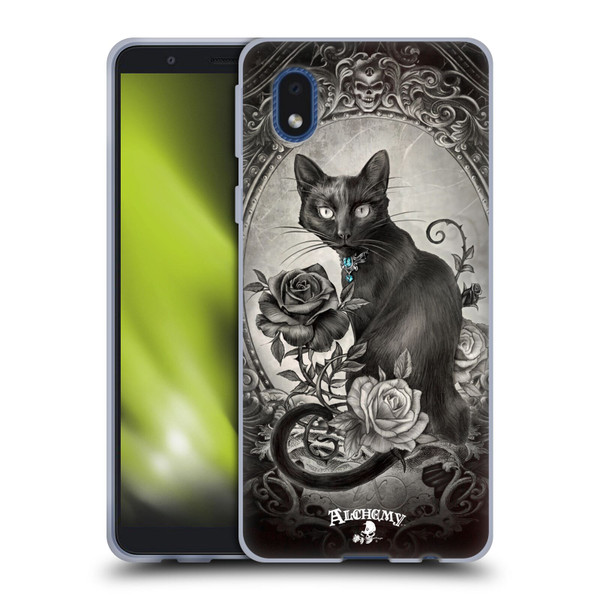 Alchemy Gothic Cats Paracelsus Soft Gel Case for Samsung Galaxy A01 Core (2020)