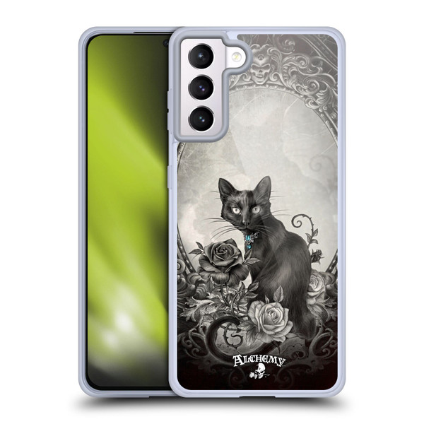 Alchemy Gothic Cats Paracelsus Soft Gel Case for Samsung Galaxy S21+ 5G
