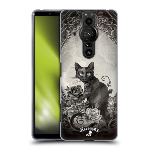 Alchemy Gothic Cats Paracelsus Soft Gel Case for Sony Xperia Pro-I