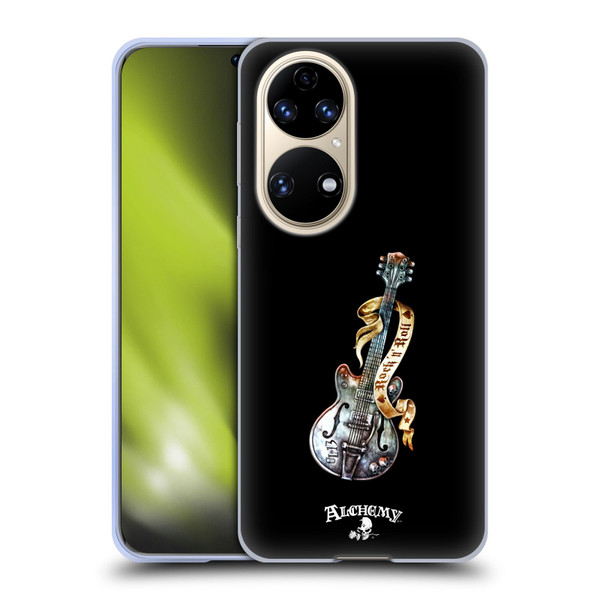 Alchemy Gothic Illustration Rock'it 56 Guitar Soft Gel Case for Huawei P50