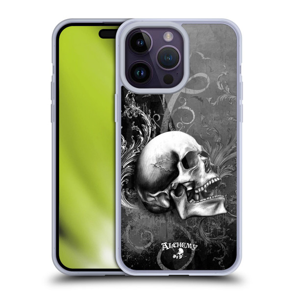 Alchemy Gothic Skull De Profundis Soft Gel Case for Apple iPhone 14 Pro Max