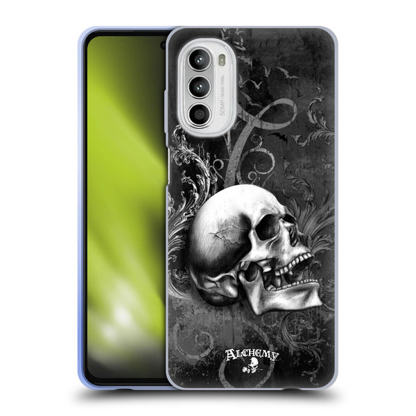 Alchemy Gothic Skull De Profundis Soft Gel Case for Motorola Moto G52