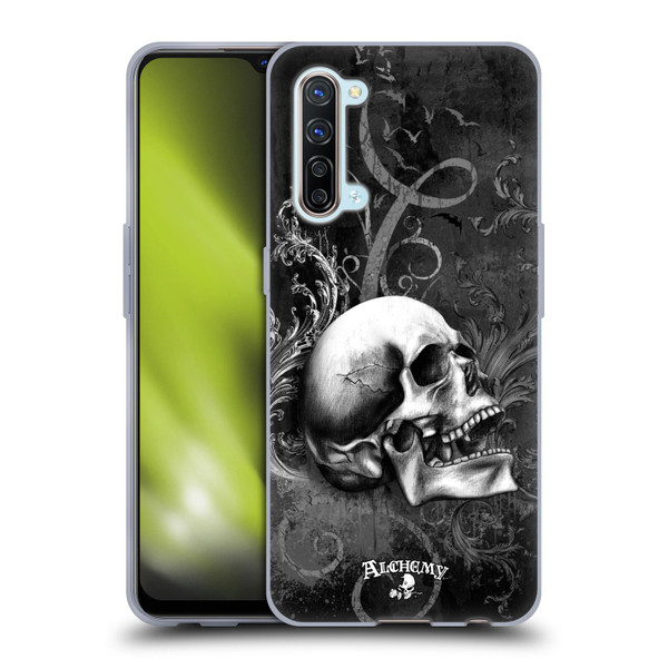 Alchemy Gothic Skull De Profundis Soft Gel Case for OPPO Find X2 Lite 5G
