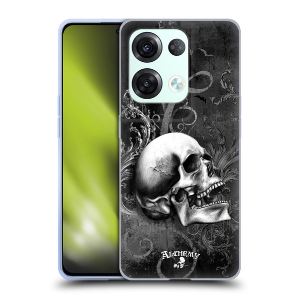 Alchemy Gothic Skull De Profundis Soft Gel Case for OPPO Reno8 Pro
