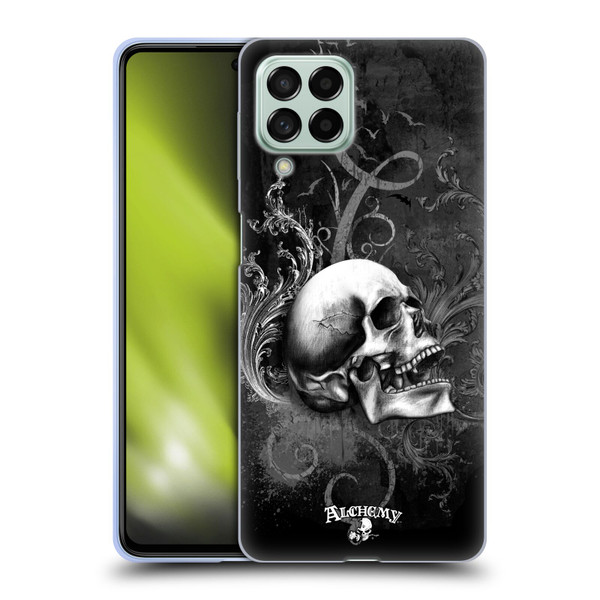 Alchemy Gothic Skull De Profundis Soft Gel Case for Samsung Galaxy M53 (2022)
