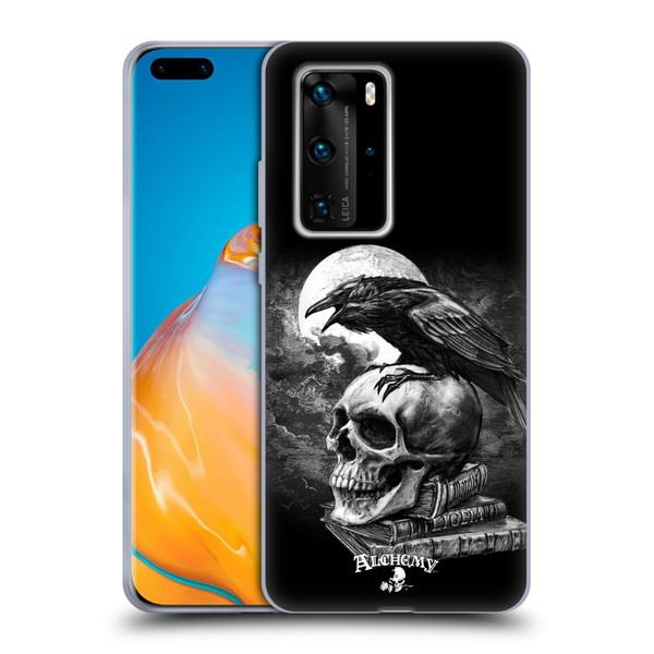 Alchemy Gothic Wing Poe's Raven Soft Gel Case for Huawei P40 Pro / P40 Pro Plus 5G