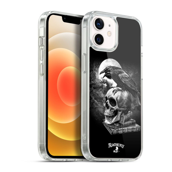Alchemy Gothic Wing Poe's Raven Soft Gel Case for Apple iPhone 12 / iPhone 12 Pro & MagSafe