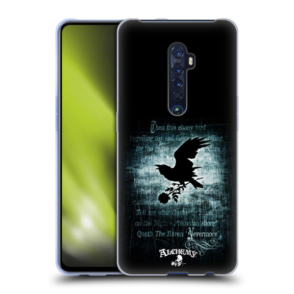 Alchemy Gothic Wing Nevermore Soft Gel Case for OPPO Reno 2