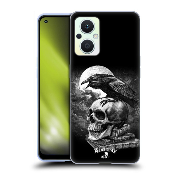 Alchemy Gothic Wing Poe's Raven Soft Gel Case for OPPO Reno8 Lite
