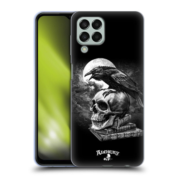 Alchemy Gothic Wing Poe's Raven Soft Gel Case for Samsung Galaxy M33 (2022)