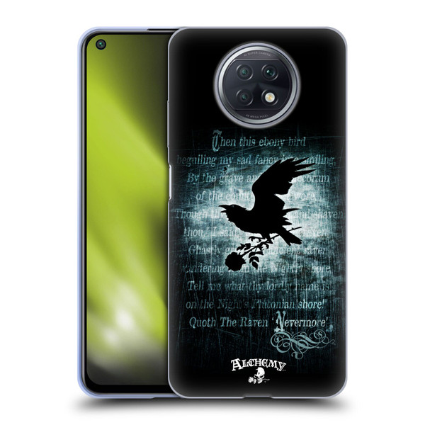 Alchemy Gothic Wing Nevermore Soft Gel Case for Xiaomi Redmi Note 9T 5G