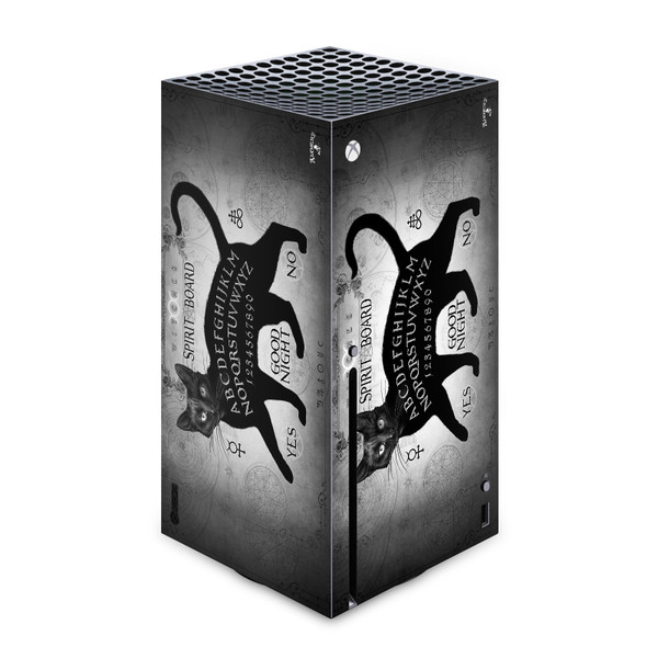 Alchemy Gothic Gothic Black Cat Spirit Board Vinyl Sticker Skin Decal Cover for Microsoft Xbox Series X