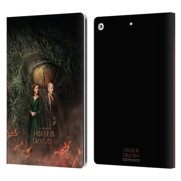 House Of The Dragon: Television Series Art Poster Leather Book Wallet Case Cover For Apple iPad 10.2 2019/2020/2021