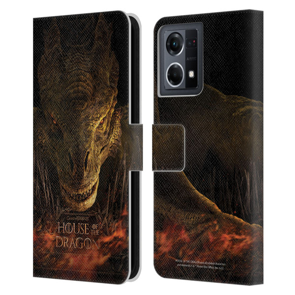 House Of The Dragon: Television Series Art Syrax Poster Leather Book Wallet Case Cover For OPPO Reno8 4G
