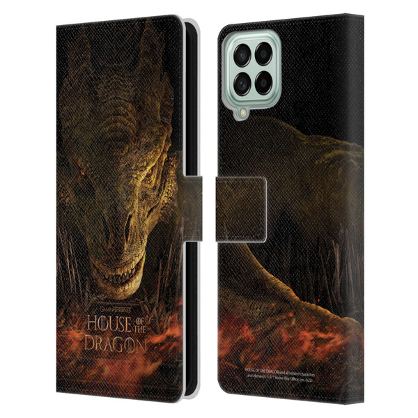 House Of The Dragon: Television Series Art Syrax Poster Leather Book Wallet Case Cover For Samsung Galaxy M53 (2022)