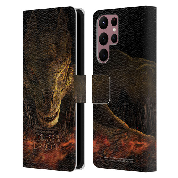 House Of The Dragon: Television Series Art Syrax Poster Leather Book Wallet Case Cover For Samsung Galaxy S22 Ultra 5G