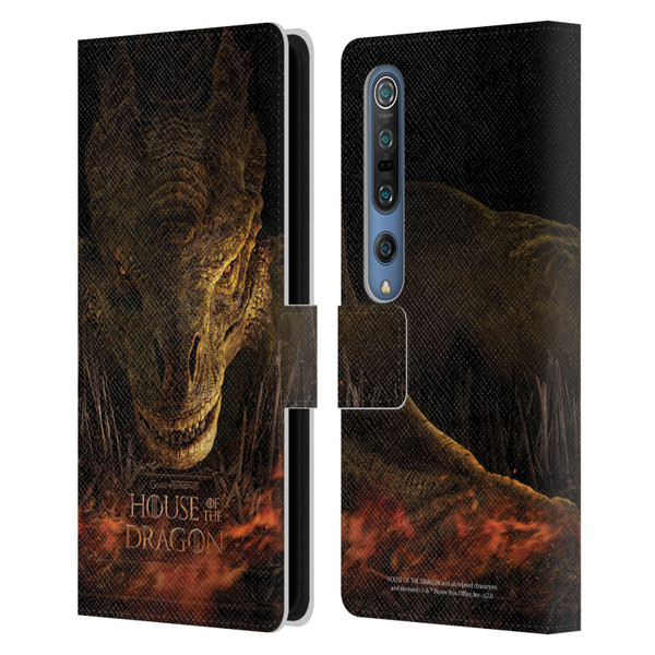 House Of The Dragon: Television Series Art Syrax Poster Leather Book Wallet Case Cover For Xiaomi Mi 10 5G / Mi 10 Pro 5G