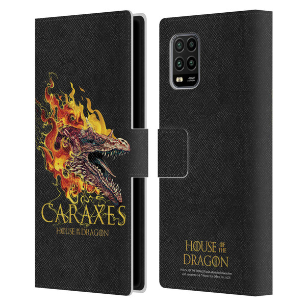 House Of The Dragon: Television Series Art Caraxes Leather Book Wallet Case Cover For Xiaomi Mi 10 Lite 5G