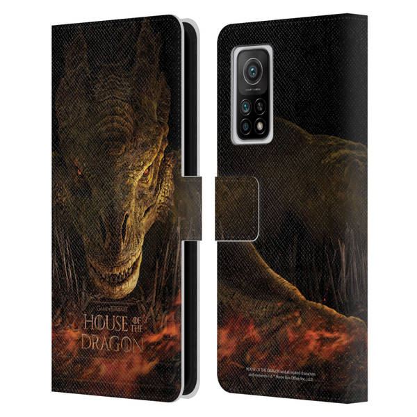 House Of The Dragon: Television Series Art Syrax Poster Leather Book Wallet Case Cover For Xiaomi Mi 10T 5G