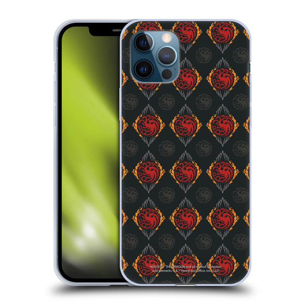 House Of The Dragon: Television Series Art Caraxes Soft Gel Case for Apple iPhone 12 / iPhone 12 Pro