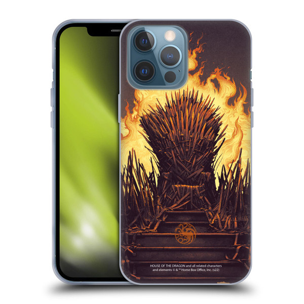 House Of The Dragon: Television Series Art Syrax and Caraxes Soft Gel Case for Apple iPhone 13 Pro Max
