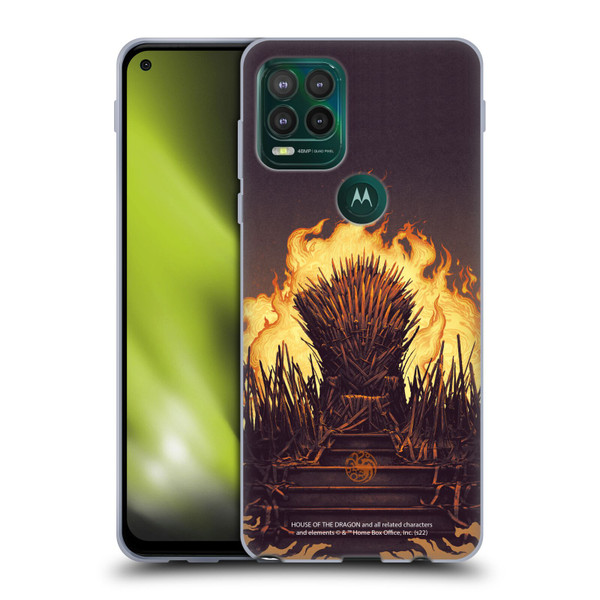 House Of The Dragon: Television Series Art Syrax and Caraxes Soft Gel Case for Motorola Moto G Stylus 5G 2021