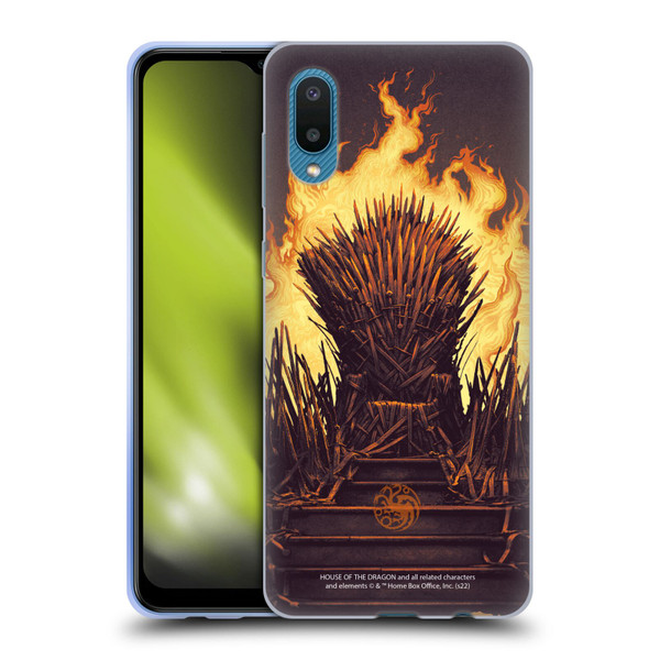 House Of The Dragon: Television Series Art Syrax and Caraxes Soft Gel Case for Samsung Galaxy A02/M02 (2021)