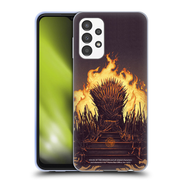 House Of The Dragon: Television Series Art Syrax and Caraxes Soft Gel Case for Samsung Galaxy A13 (2022)